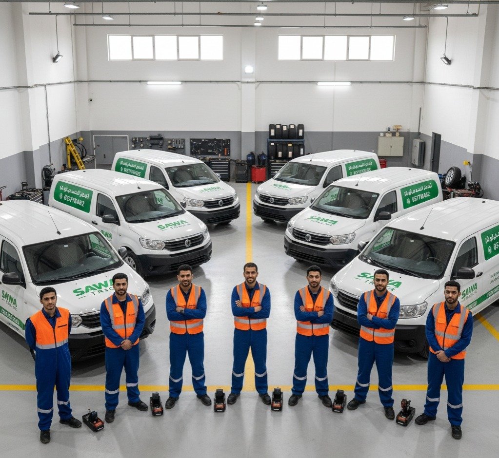 احصل على مساعدة متنقلة سريعة في أي مكان بالرياض